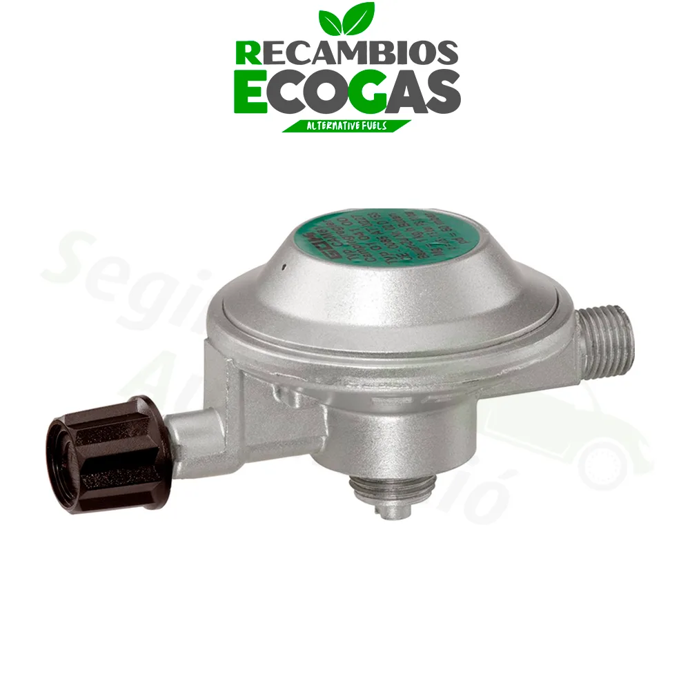 GOK regulador de gas EN61 1 kg/h 50 mbar GAZ x G1/4LH-KN