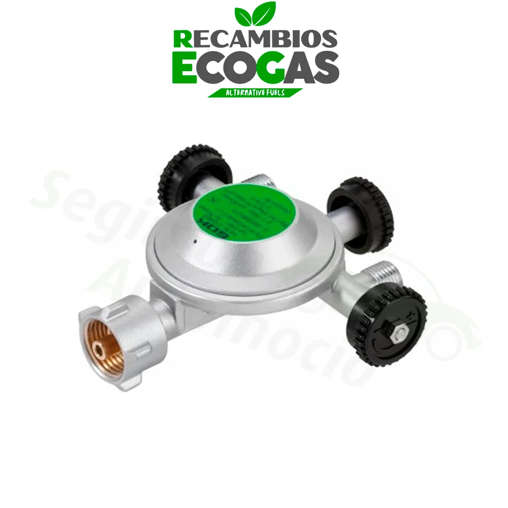 GOK-regulador-de-gas-EN61-1kg-png.webp GOK regulador de gas EN61 1kg/h 50mbar KLF (W21.8x1/14) -> 3x G1/4LH cono