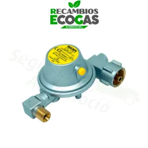 GOK regulador de gas EN61 1 kg/h 50 mbar con 2 salidas