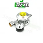 GOK regulador de gas EN61 1 kg/h 50 mbar con 2 salidas