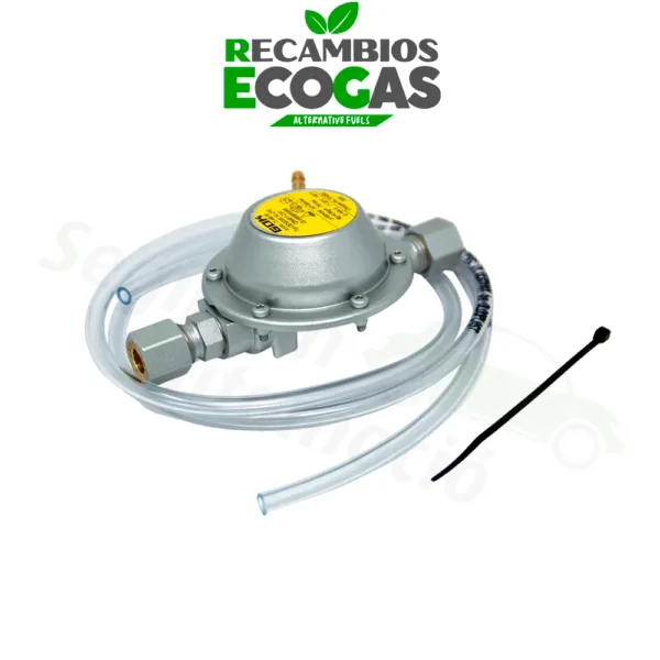 GOK regulador de presión baja 50 mbar ->30 mbar 0,8 kg/h 2 x RVS 8 mm
