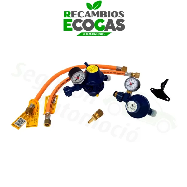 GOK sistema de 2 cilindros de gas Caramatic BasicTwo 30 mbar 1,5 kg/h