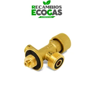 GOK regulador de gas EN61 1 kg/h 50 mbar con 2 salidas