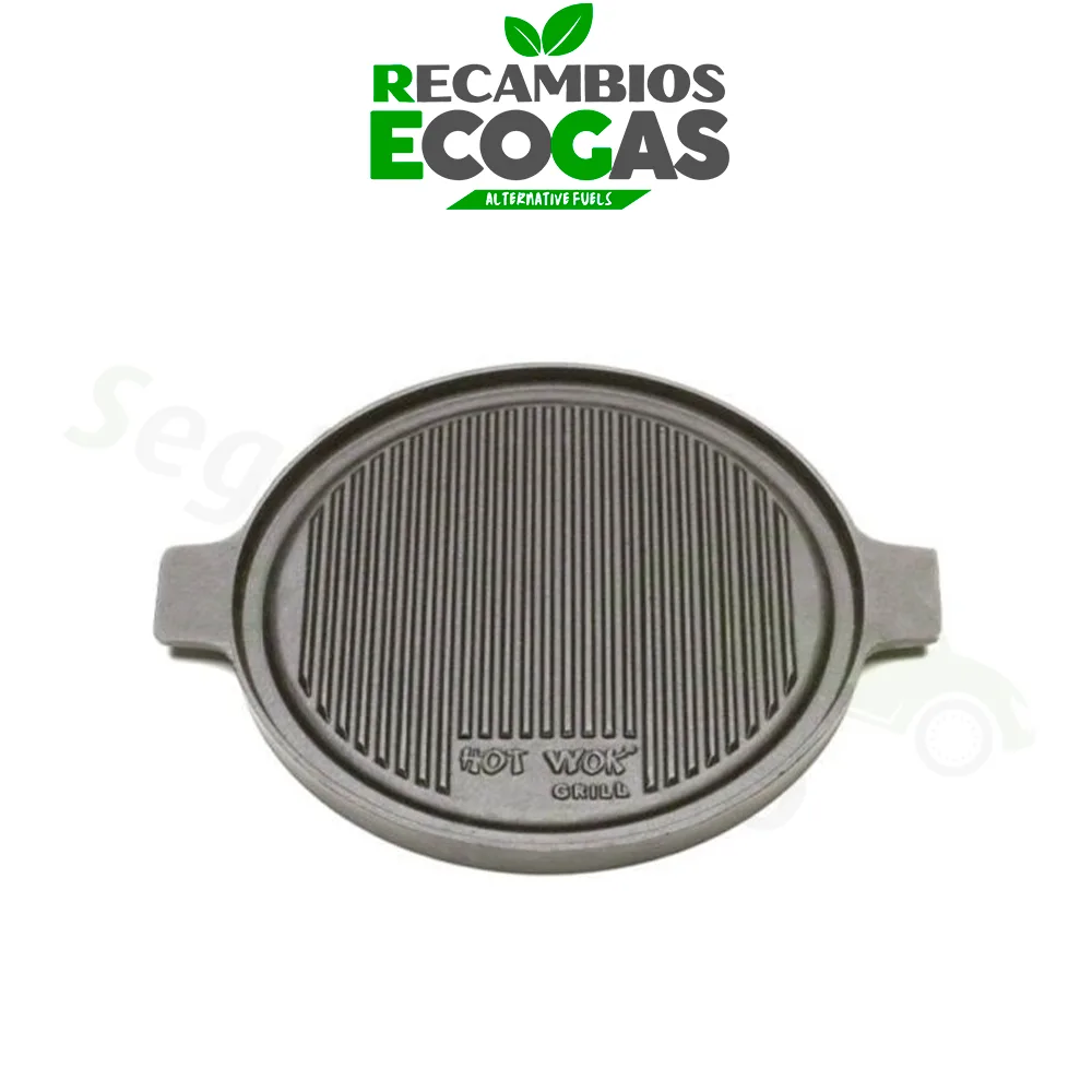 HOT WOK Sartén de hierro fundido de 35 cm