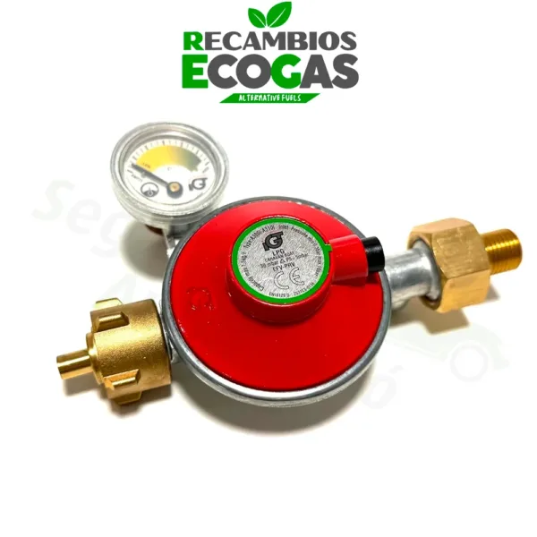 IGT regulador de presión baja 30 mbar 1,5 kg/h -G2 - R5 W21,8 LH x H4 - G1/4" LH