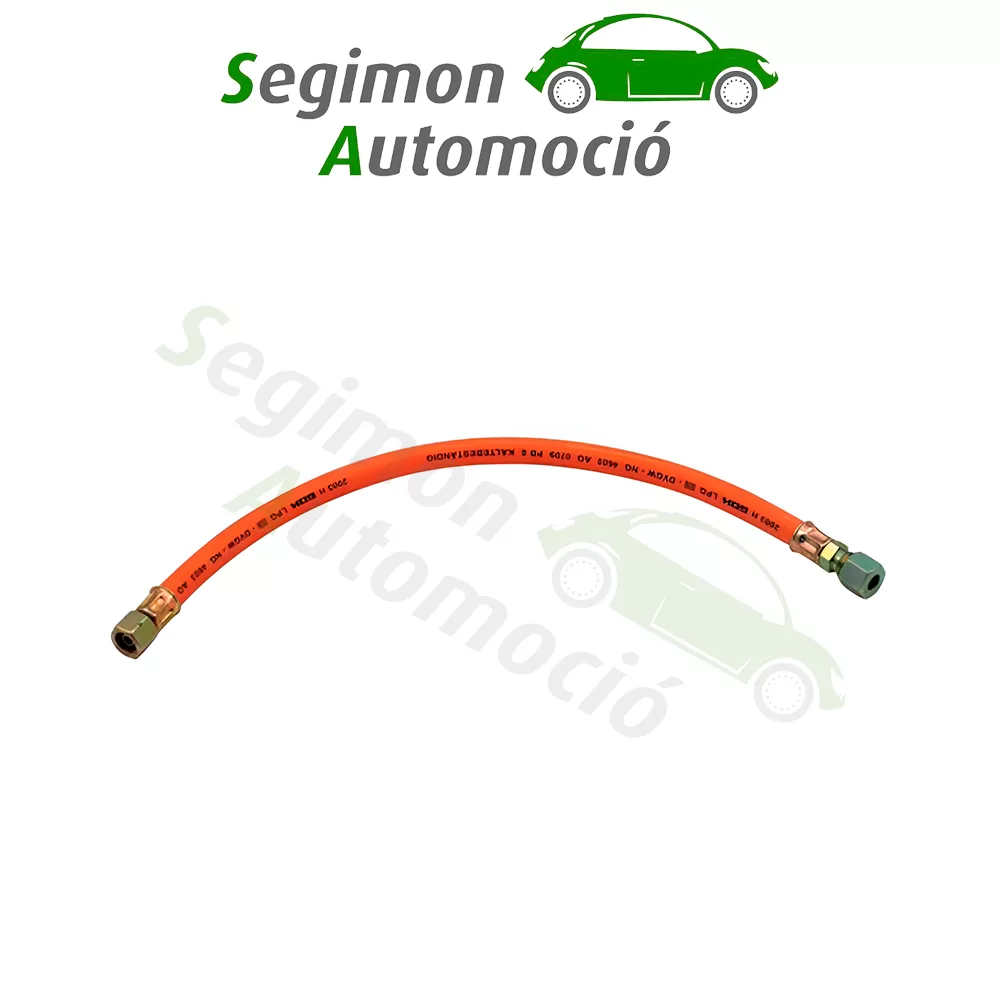 Lira de gas 40 cm G 1/4" 10 mm RVS