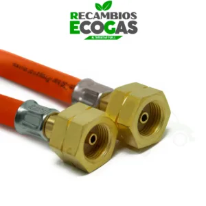 Truma Manguera de gas de alta presión + protección contra rotura de manguera G.36 -> G.1 - 450mm