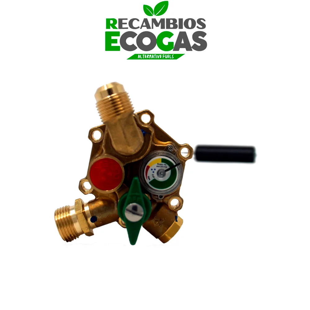 Multiválvula Rotarex para cilindros ALUGAS Travel Mate 27,2 L