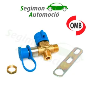 Indicador de nivel de gas para tanque GLP cilíndrico de 4 agujeros Ø270mm - 450mm | 52°