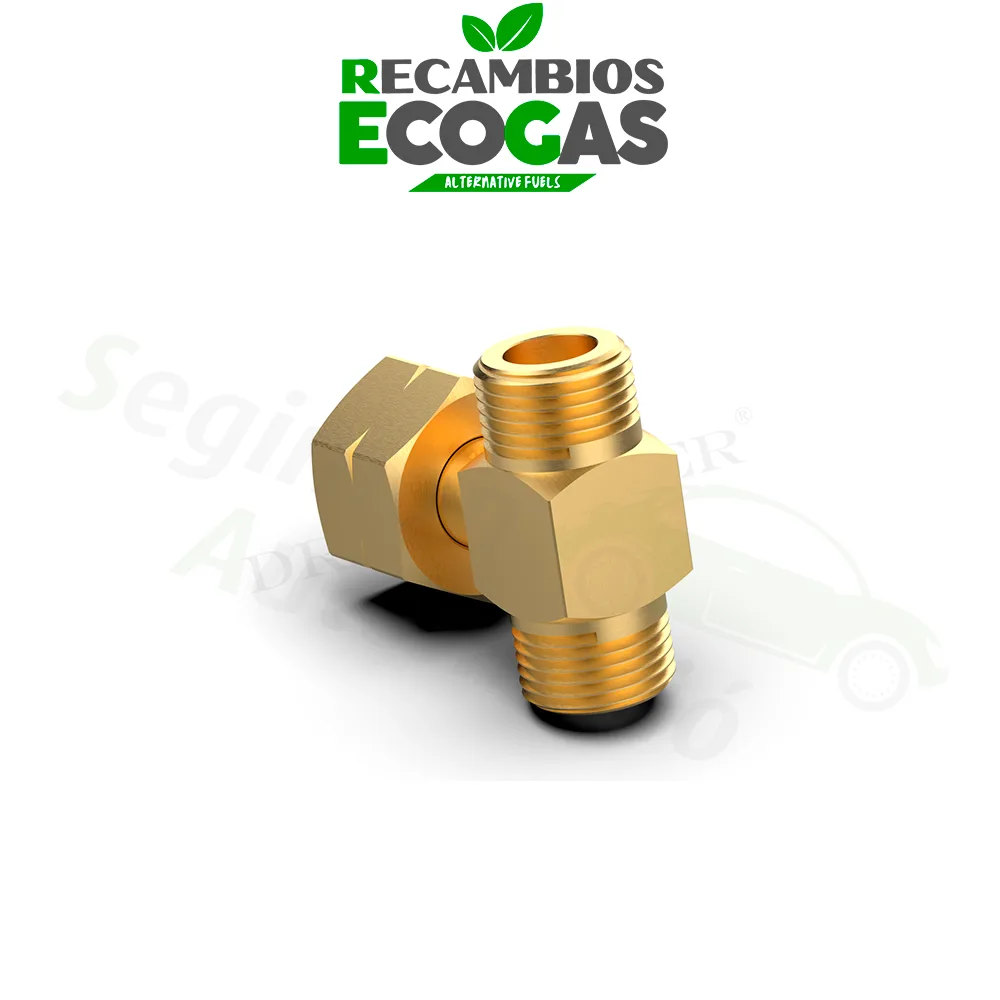 Rosca de conexión en T botella grande (GF) G.5 = W21.8 x 1/14 LH