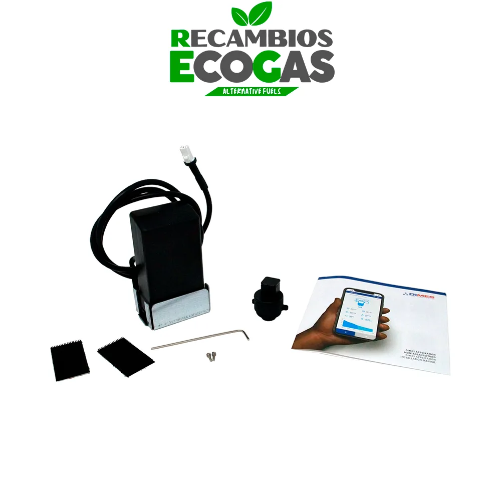 Rotarex Dimes WAVE bluetooth pantalla remota para cilindros de gas recargables con multiválvula