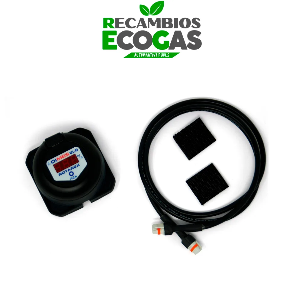 Rotarex Dimes pantalla ELG para botellas cisterna con multiválvula electrónica