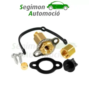 Indicador de nivel de gas para tanque GLP cilíndrico de 4 agujeros Ø270mm - 450mm | 52°
