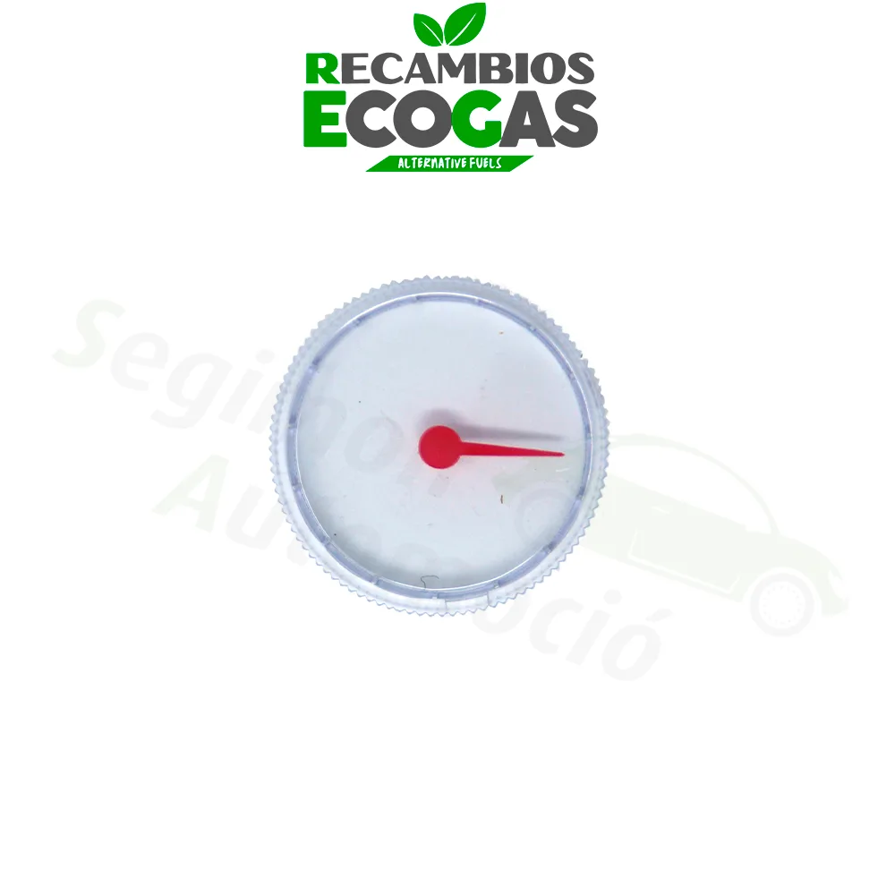 Tapa de plástico GOK con flecha giratoria para manómetro