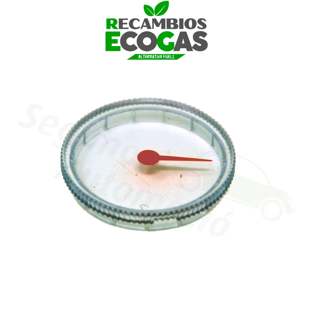Tapa de plástico GOK con flecha giratoria para manómetro
