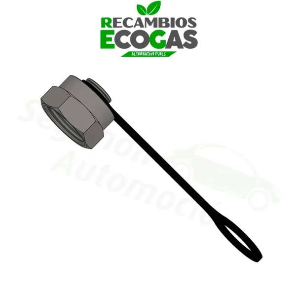 Tapón de cierre, tapón ciego M20x1,5 para regulador glp