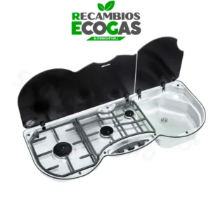 Thetford Cocina Cooker Cristal Negro